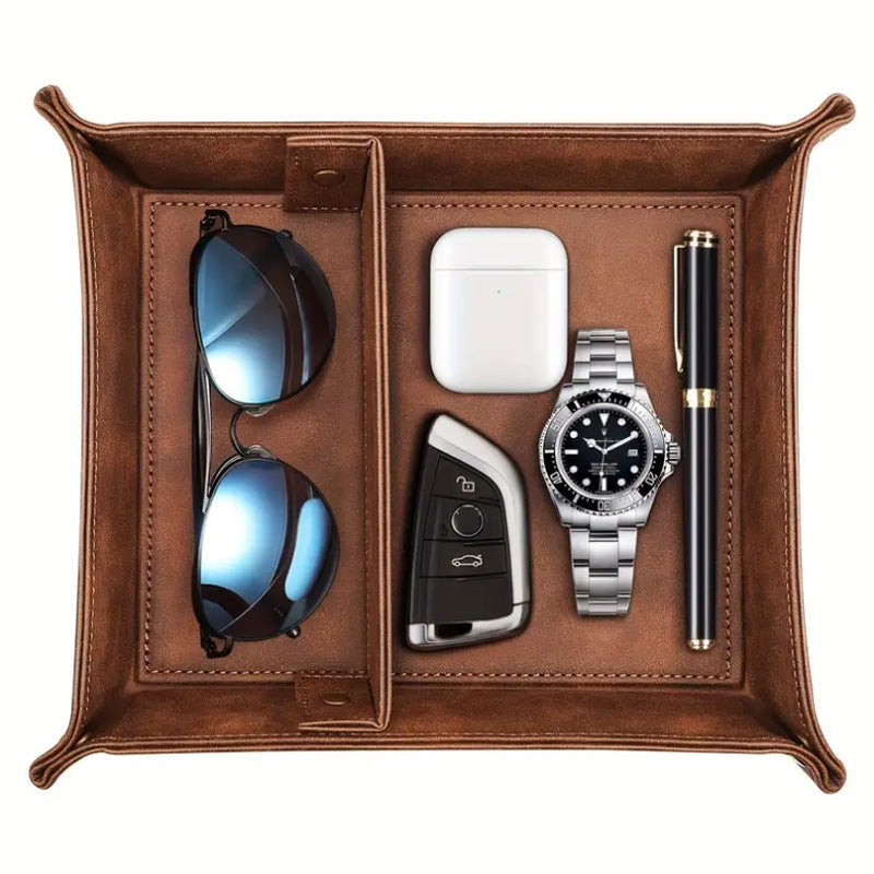 Leather Valet Tray